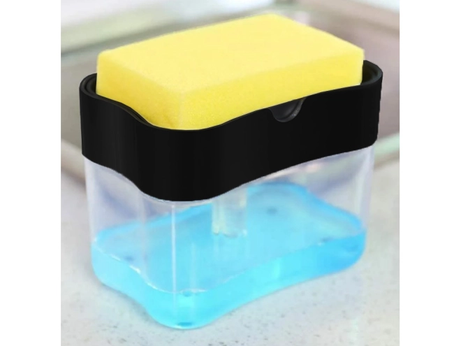 Twee in één: dispenser en sponshouder