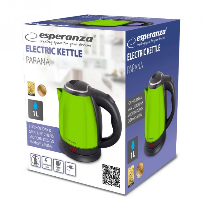 Waterkoker Parana 1,0 l groen
