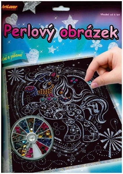 ARTLOVER Perlenbild Eule 20x25 cm