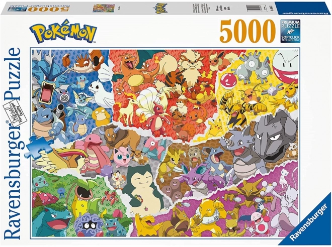 Puzzle 5000 Pieces Pokémon