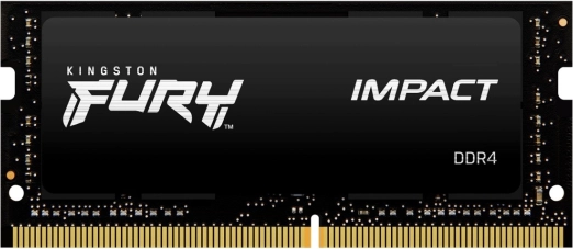 Mémoire Kingston Fury Impact DDR4 SODIMM 16Go/3200MHz