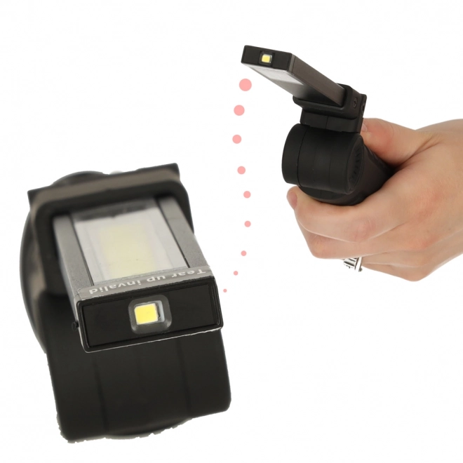 USB werk LED zaklamp met magneet en accu