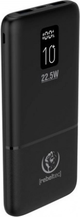 Rebeltec powerbank P10 LCDPD 10.000 mAh, snel opladen 22,5 W