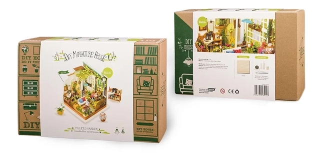Millerova tuin - DIY miniatuurhuis