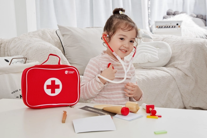 Doctor Playset with Wooden and Plastic Accessories