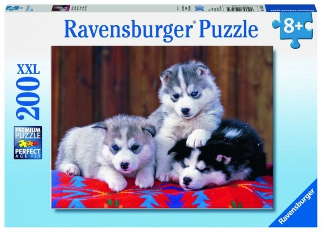 Puzzel Husky Puppies van Ravensburger