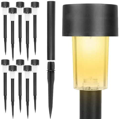 Solar Garden Lights Set - LED Warm White