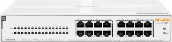 Switch réseau Aruba Instant On 16 ports PoE