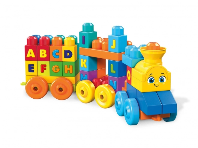 Train musical avec lettres ABC