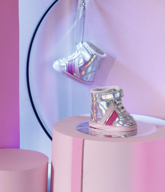 BABY born Holografische sportschoenen voor poppen 43 cm