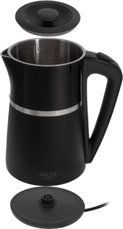 Double wall for safe touch and longer heat retention