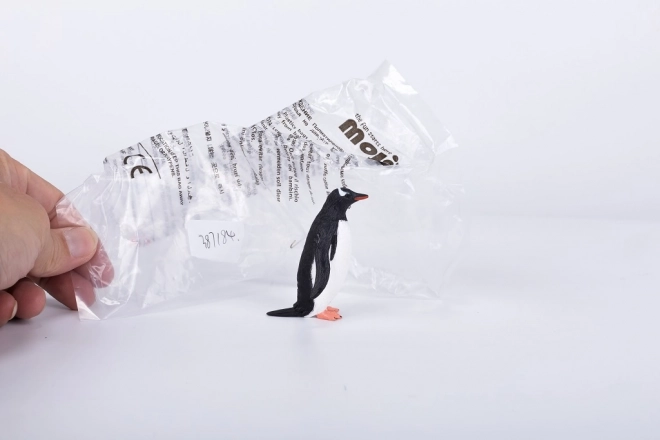 Realistische Pinguïn ezel figuur