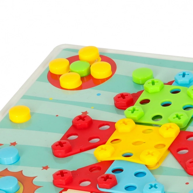 Kit de construction à vis en plastique - 261 pièces