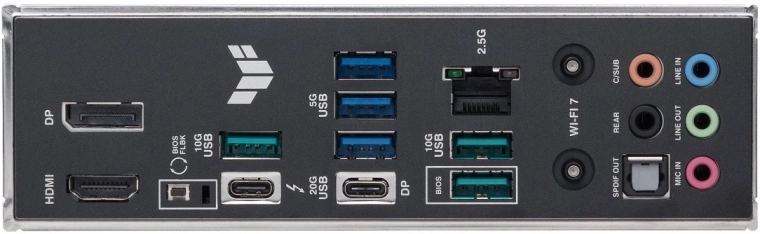 Connectivité moderne avec Thunderbolt 4 et E/S rapides