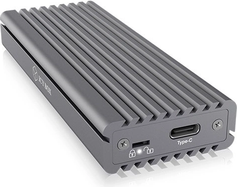 Boîtier externe Icy Box pour SSD M.2 NVMe avec USB‑C 10 Gb/s
