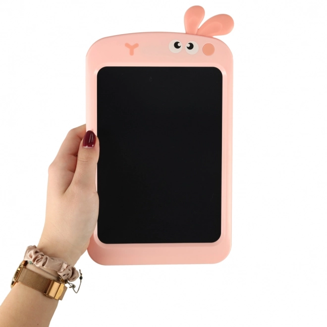Drawing Tablet with Stylus - Pink Rabbit Design