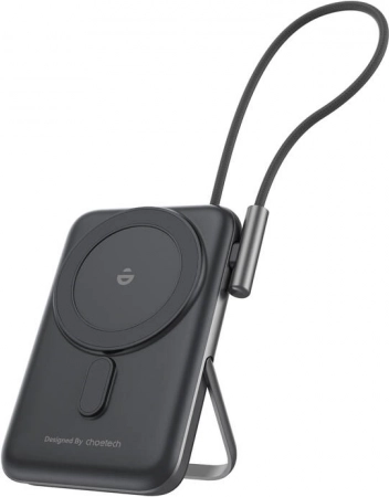 Magnetische powerbank Choetech 10000mAh 20W PD met USB‑C-kabel