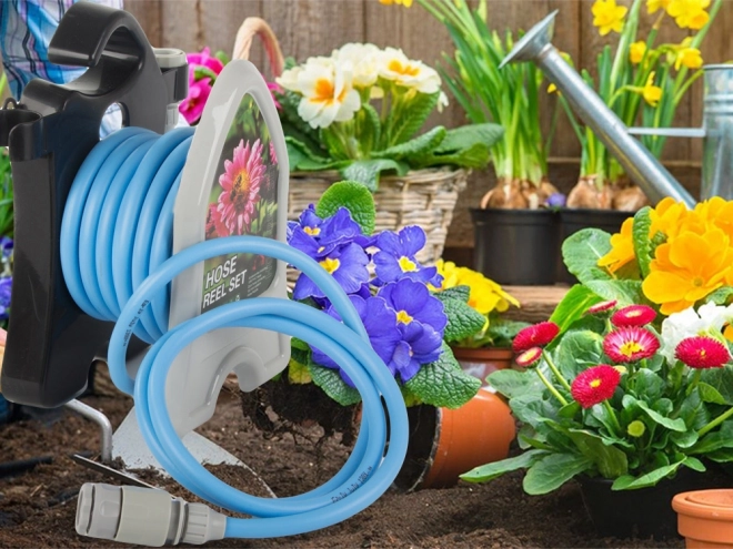 Tuin Bewateringsslang met Oprolbare Houder