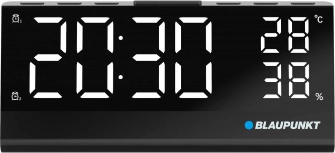 Wekradio CR10ALU FM PLL met ingebouwde temperatuurs- en vochtigheidssensor