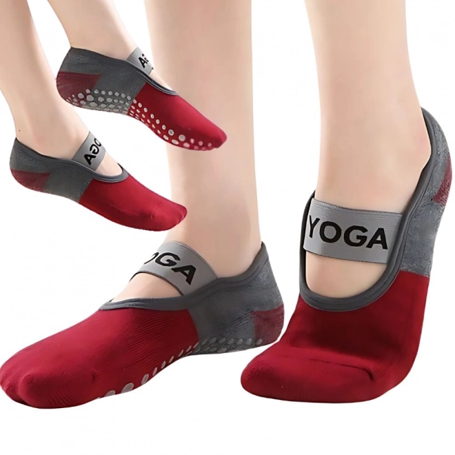 Antislip Yoga Sokken met Ademend Katoen