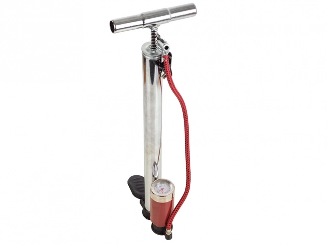 Manual Metal Air Pump with Pressure Gauge