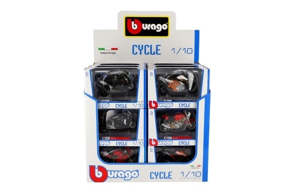 Bburago Motorfiets 1:18, verschillende soorten