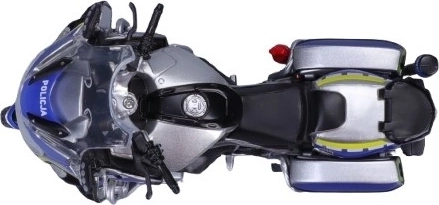 Metallmodell eines polnischen Polizeimotorrads 1/18