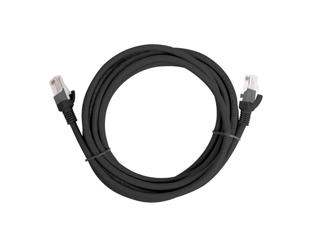 Patchkabel categorie 6 zwart 3m Fluke Passed Lanberg