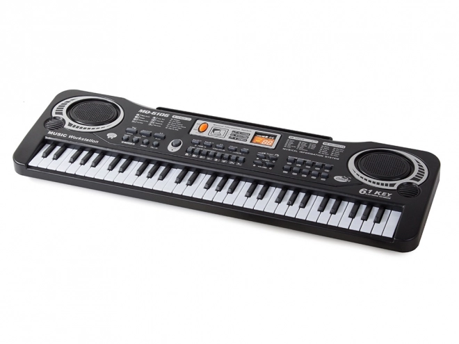 Elektronisch orgel met microfoon voor kinderen
