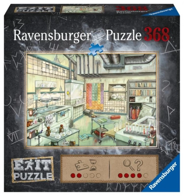 Ravensburger puzzel Exit: laboratorium 368 stukken