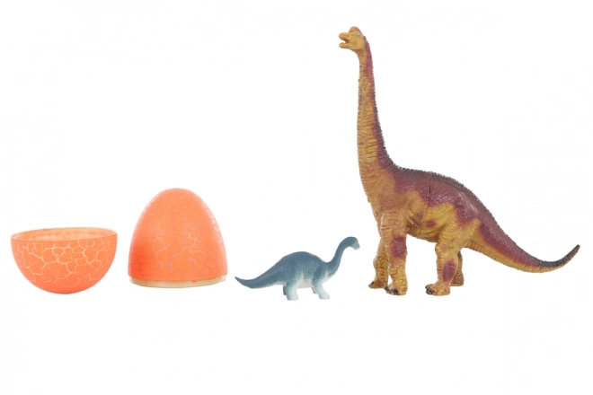 Dinosaurus met ei – brachiosaurus