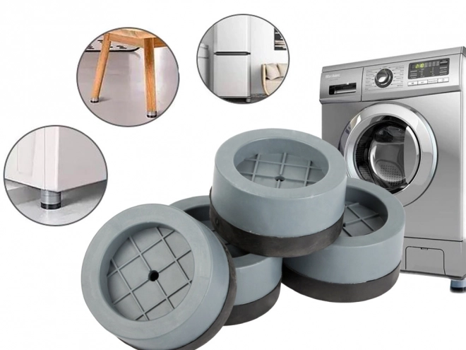 Anti-vibratie pads voor apparaten 4 stuks
