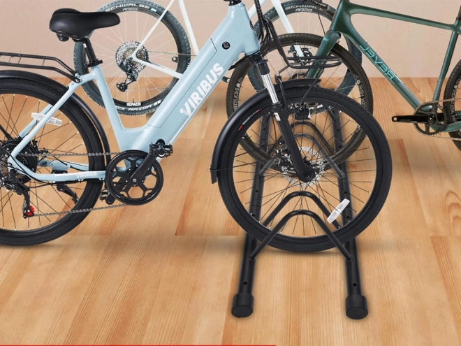 Support pour 3 vélos à rangement