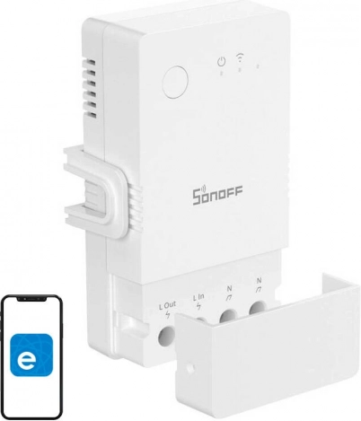 SONOFF Smart Wi‑Fi Switch with Energy Monitoring, 16 A