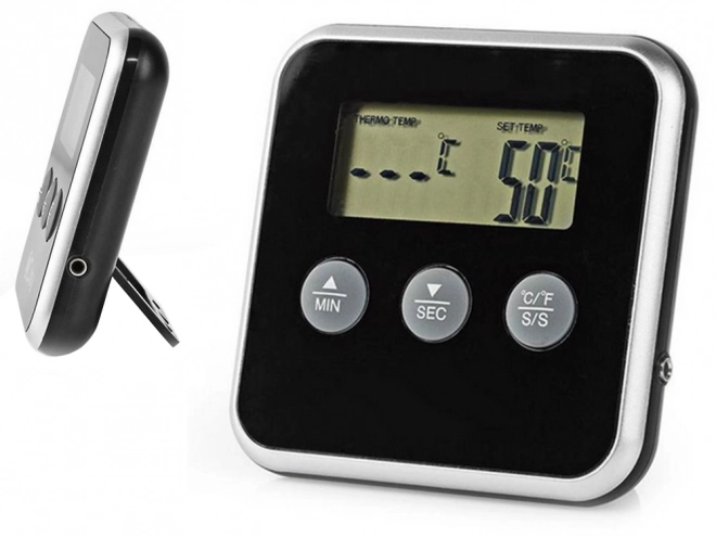 Thermomètre de cuisine numérique avec sonde thermique
