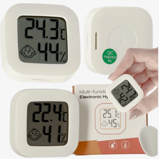 Hygrometer en kamertemperatuurmeter LCD