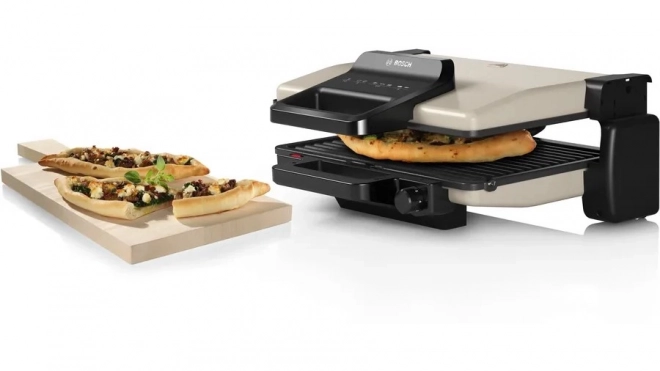 Elektrische grill zilver