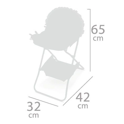 DeCuevas 53241 Opvouwbare Eetstoel voor Poppen met Accessoires Ocean Fantasy 2021
