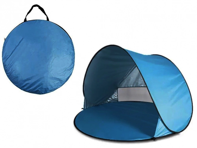 Zelfuitvouwende strandtent met UV-bescherming