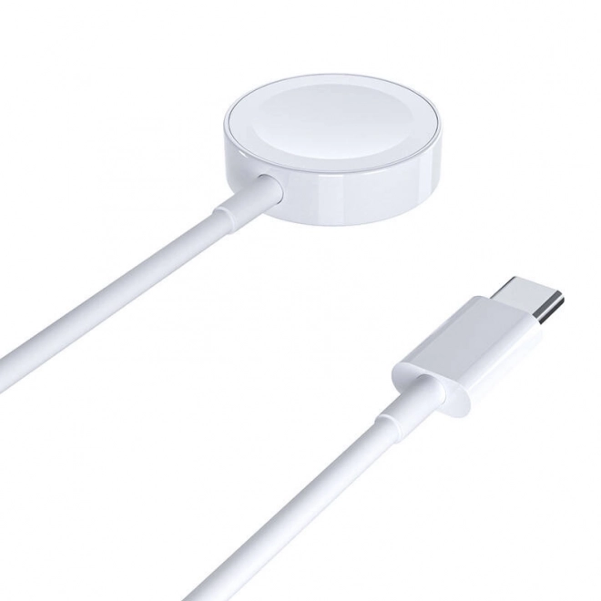 Oplader Choetech voor Apple Watch USB-C wit