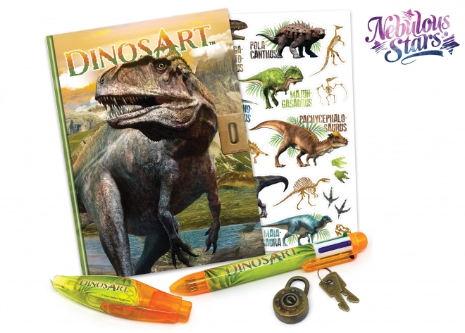 DinosArt notitieboek met slot
