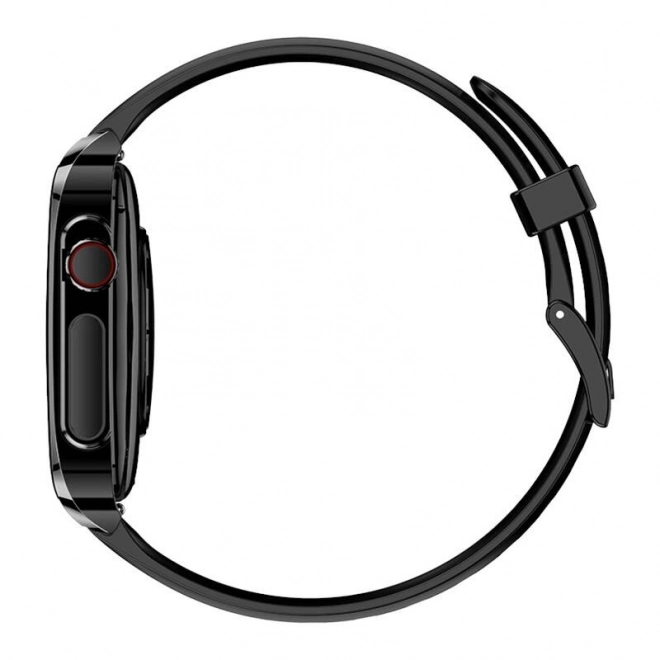 Montre intelligente BlitzWolf avec bracelet en silicone noir