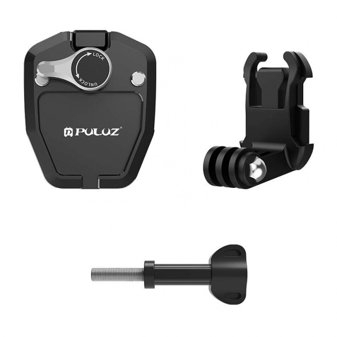 Support de pare-brise de moto PULUZ pour caméras d'action