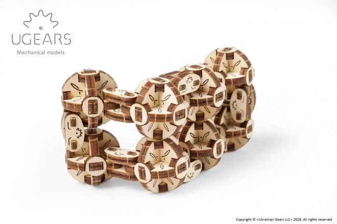 Ugears puzzle 3D - Flexi cube 144 pièces