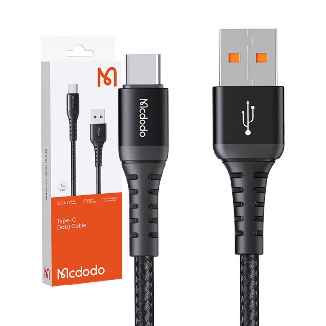Câble Mcdodo USB-A vers USB-C 60W 3m noir