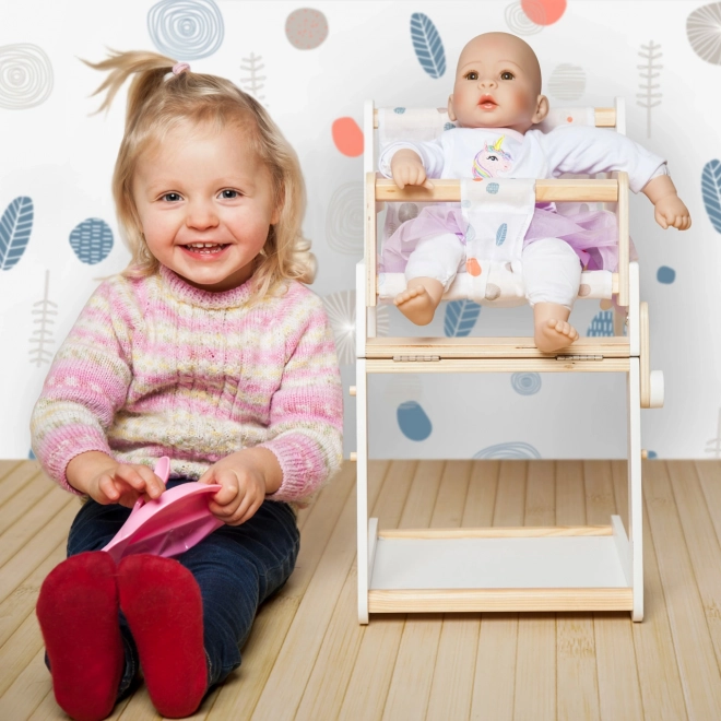 Small Foot Multifunctioneel Stoeltje voor Poppen Little Button
