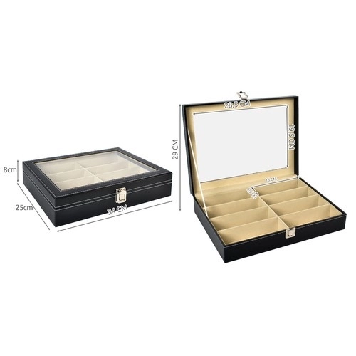 Organizer For Glasses With 8 Compartments
