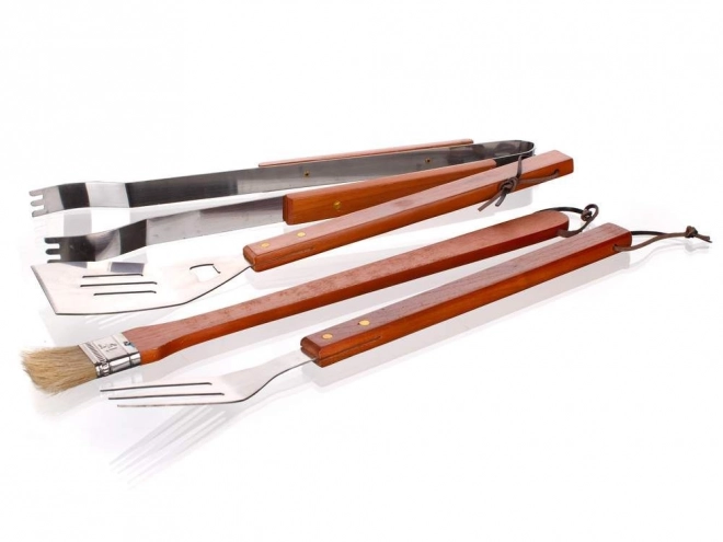Set van 4-delige grillgereedschap