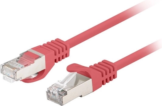 Patchcord Cat.6 FTP 1 m, 10 pcs, red