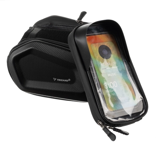 Cycling Bag for Phone with Waterproof Case and Sunshade